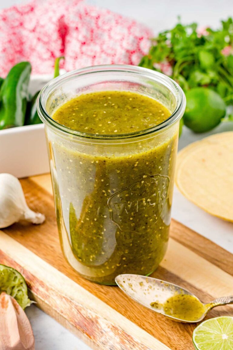 Green Enchilada Sauce Homemade Hooplah   Green Enchilada Sauce 1 768x1152 